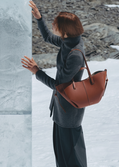 Cyme Mini - Textured Cognac