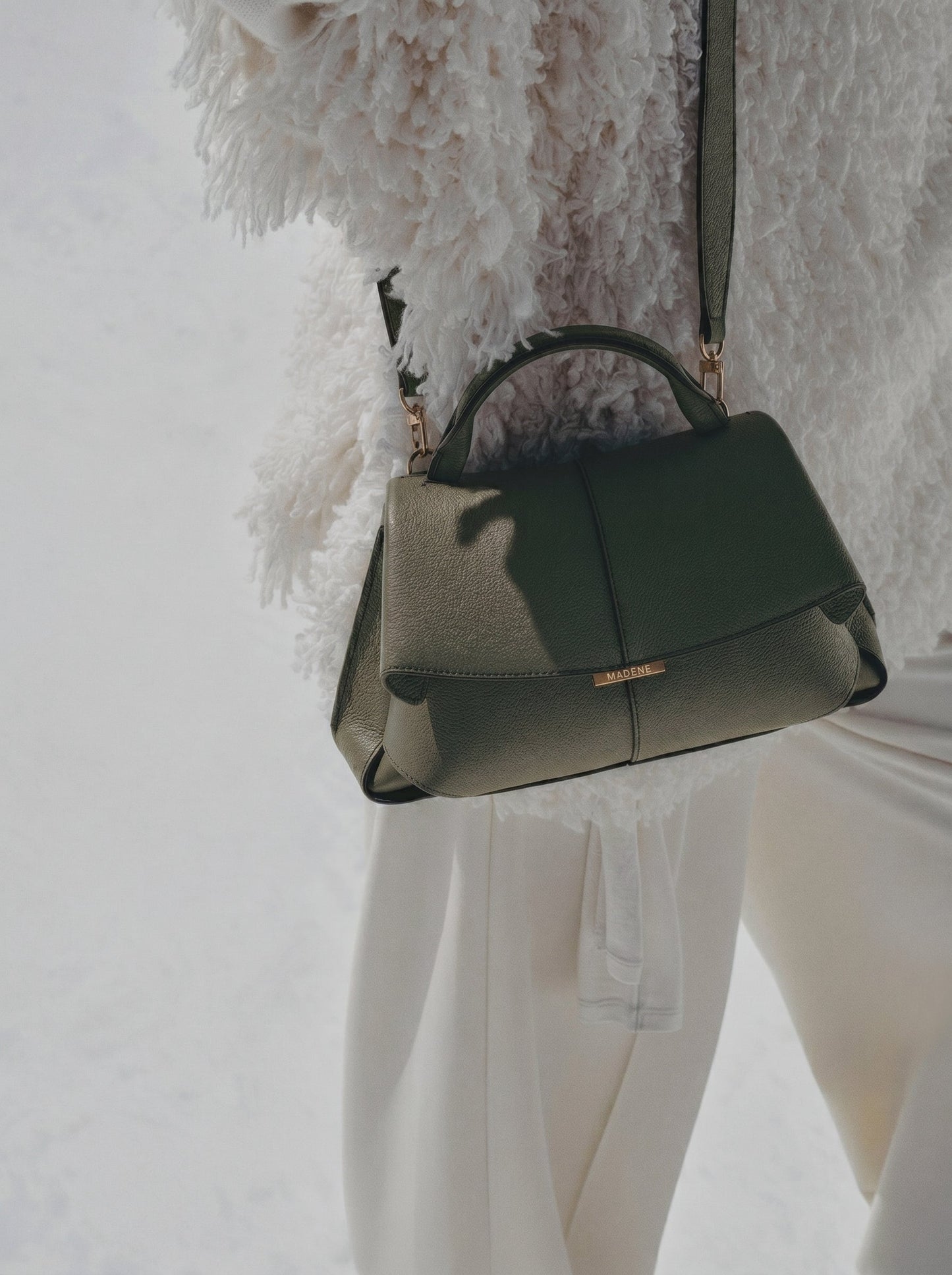Mokki Mini - Textured Smoky Green