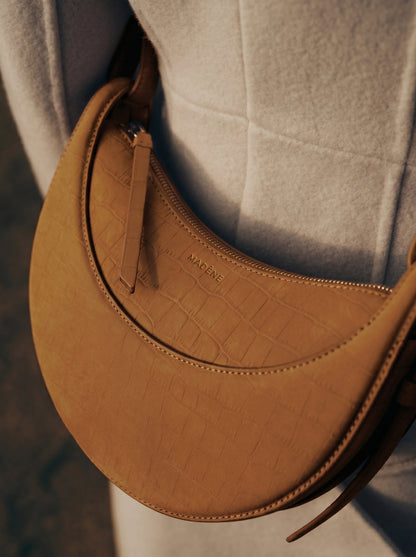 Numéro Dix - Crocodile Nubuck Cinnamon